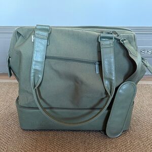 Olive Green Beis Mini Weekender Bag
